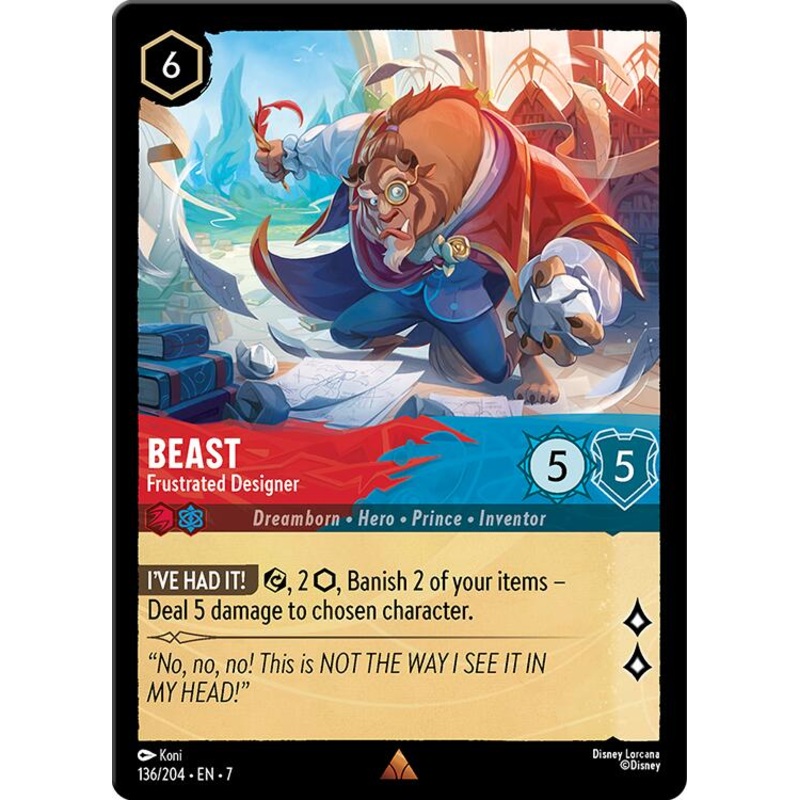 Beast - Frustrated Designer (136/204) [Archazia's Island]