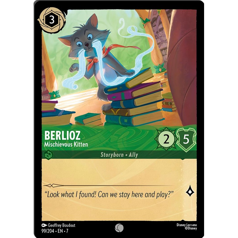 Berlioz - Mischievous Kitten (99/204) [Archazia's Island]