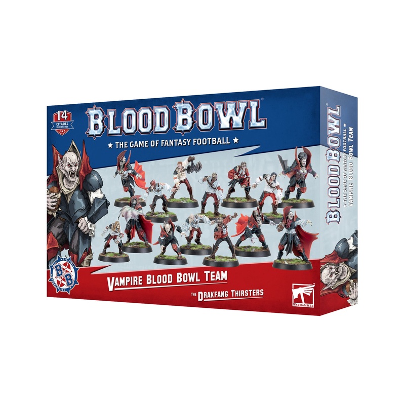 BLOOD BOWL Vampire Team The Drakfang Thirsters