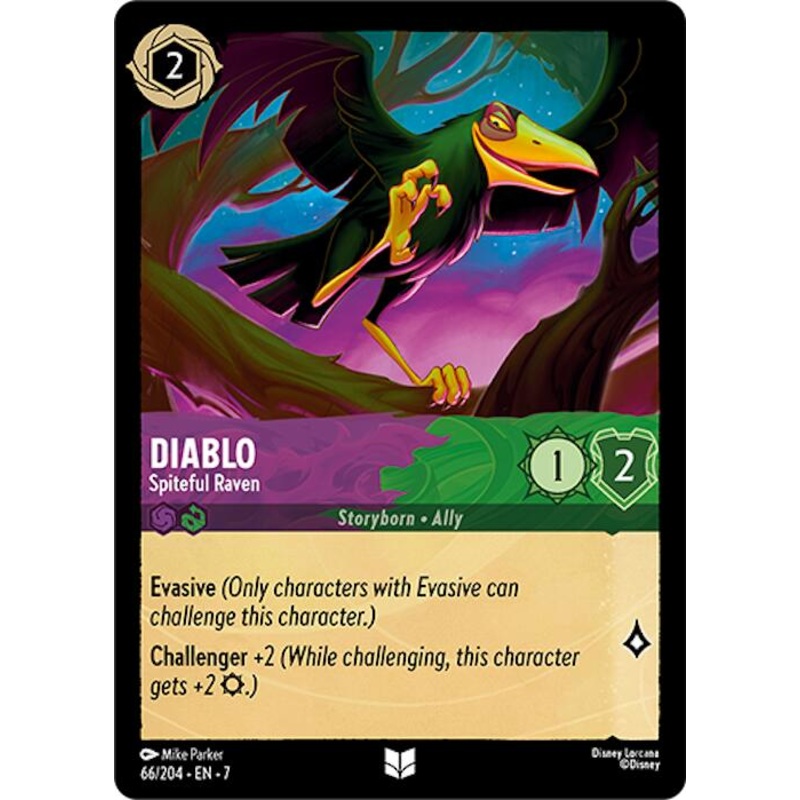 Diablo - Spiteful Raven (66/204) [Archazia's Island]