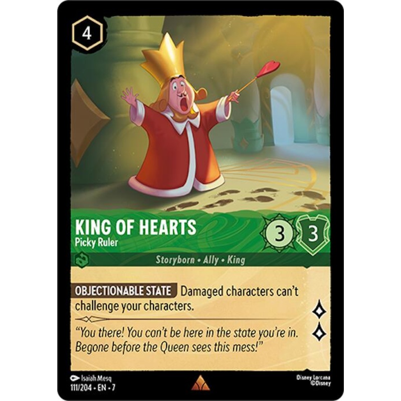 King of Hearts - Picky Ruler (111/204) [Archazia's Island]