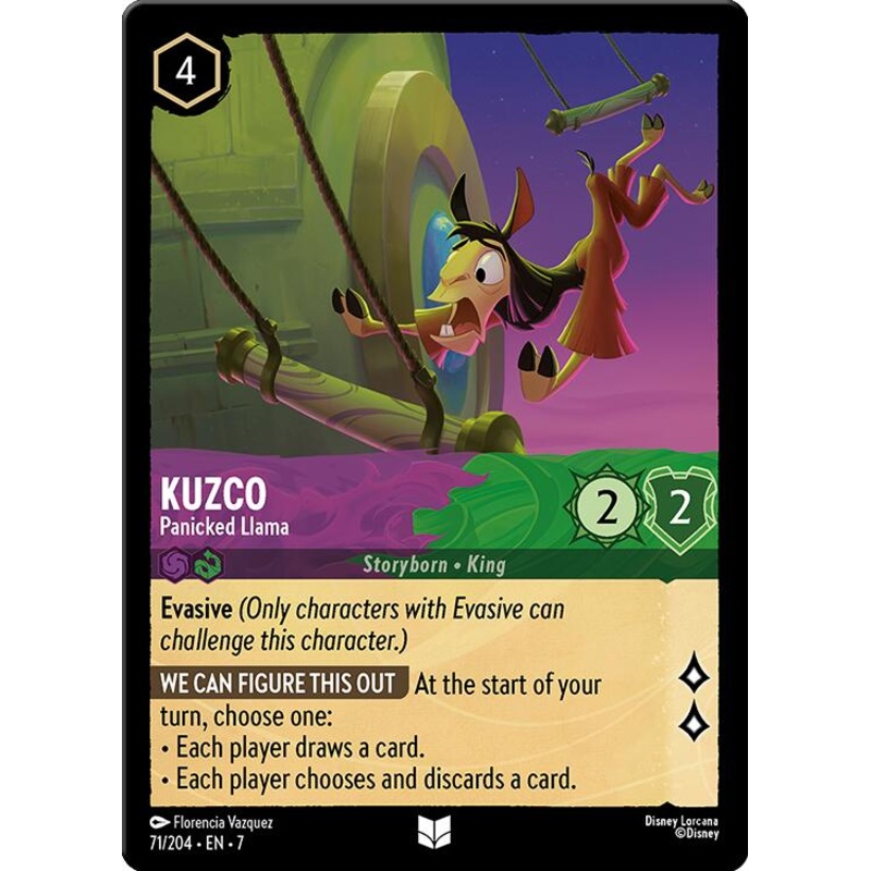 Kuzco - Panicked Llama (71/204) [Archazia's Island]