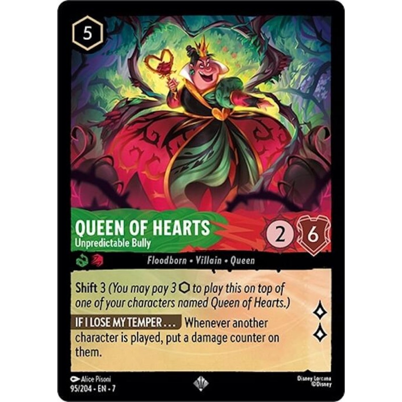 Queen of Hearts - Unpredictable Bully (95/204) [Archazia's Island]