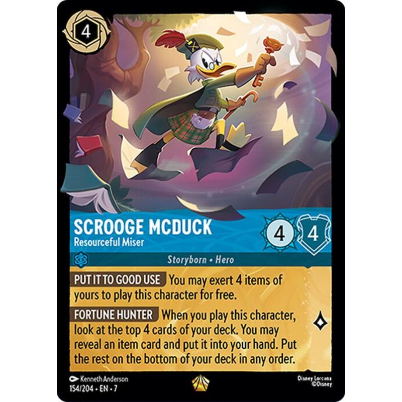 Scrooge McDuck - Resourceful Miser (154/204) [Archazia's Island]