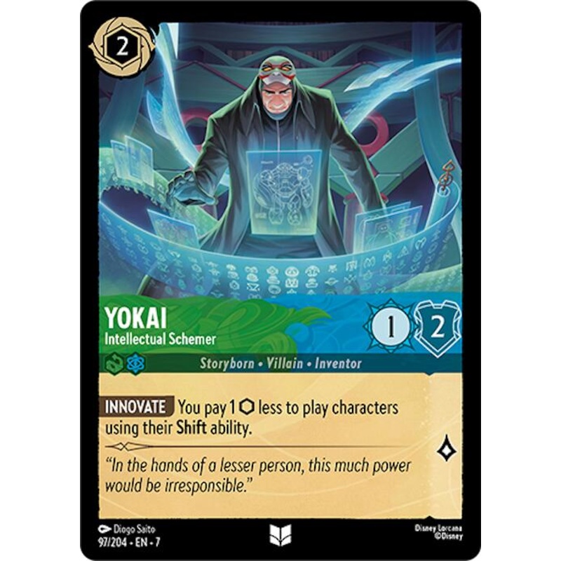 Yokai - Intellectual Schemer (97/204) [Archazia's Island]