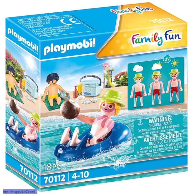 Family Fun Sunburnt Swimmer