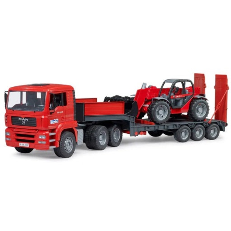 MAN TGA Loader truck with Manitou Loader