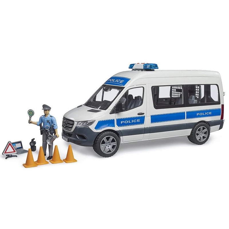 MB Sprinter Police with Policeman