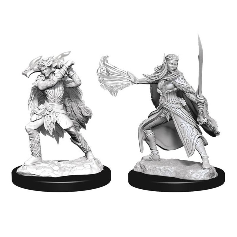 Nolzer's Marvolous Miniatures: Winter Eladrin & Spring Eladrin