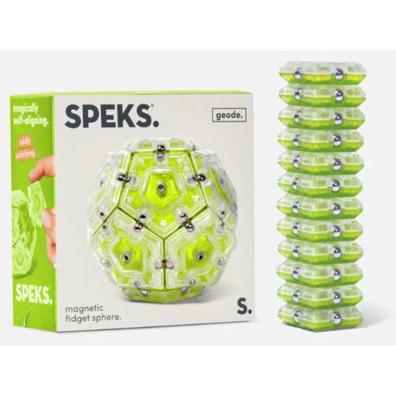 Geode Magnetic Fidget Set Peridot
