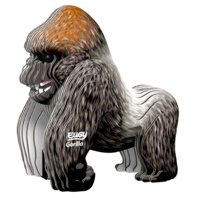 Gorilla Eugy Cardboard Model