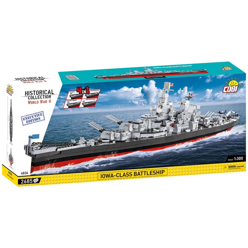 Iowa Class Battleship 2665pc