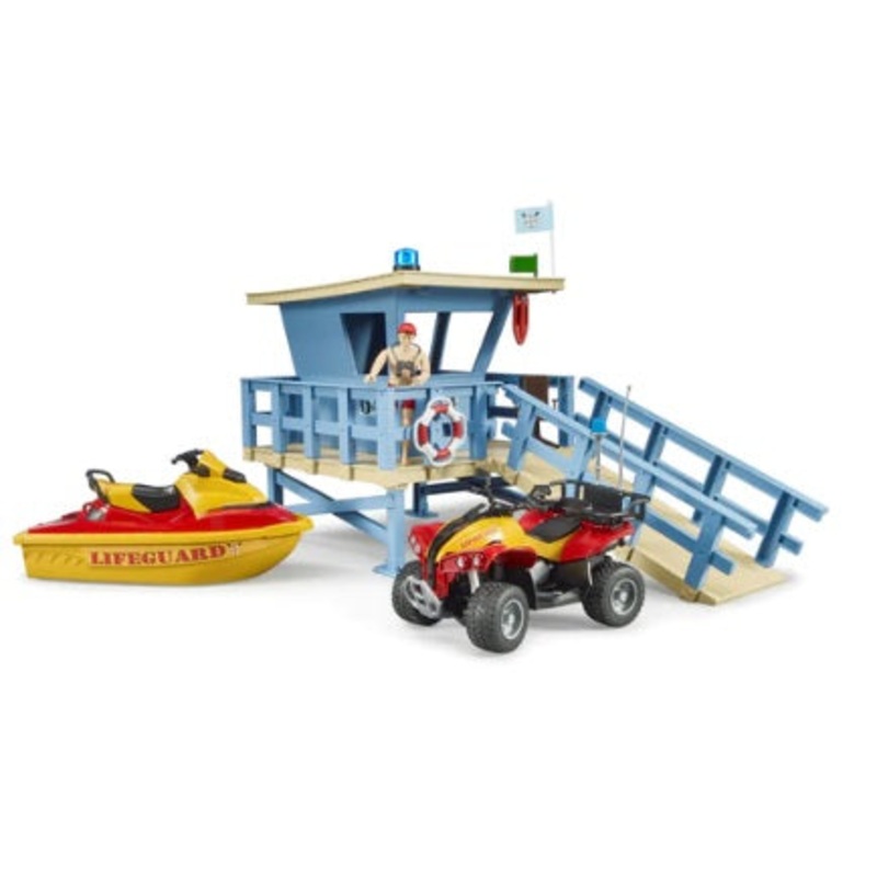Lifeguard Station with Quad and Personal Water Craft