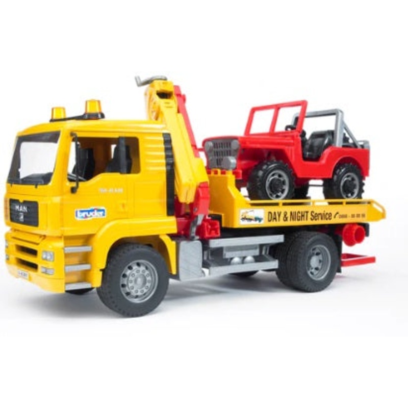 MAN TGA Breakdown Truck with Cross Country Vehicle