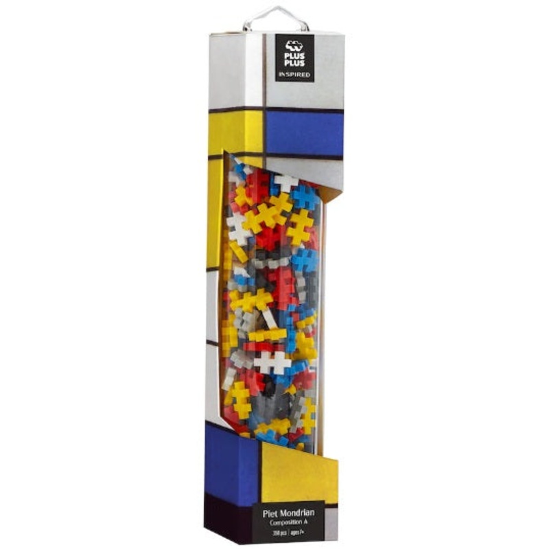 Plus Plus Inspired Mondrian Composition A
