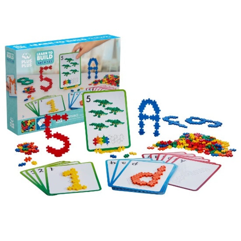 Plus Plus Learn to Build ABC & 123