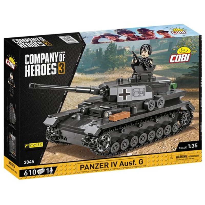COMPANY OF HEROES 3 Panzer IV Ausf. G Tank 610pc