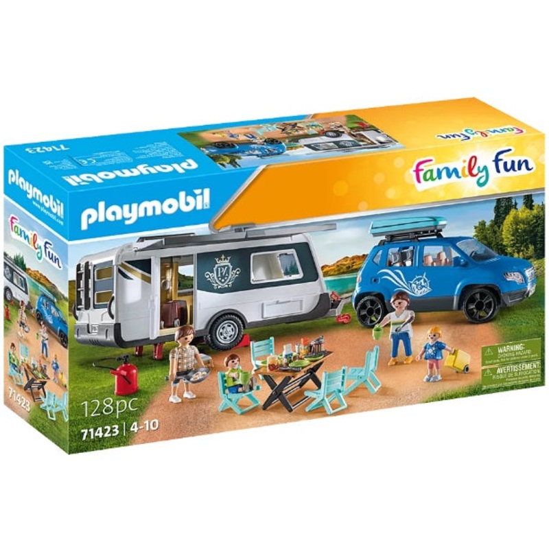 Family Fun Caravan with Car