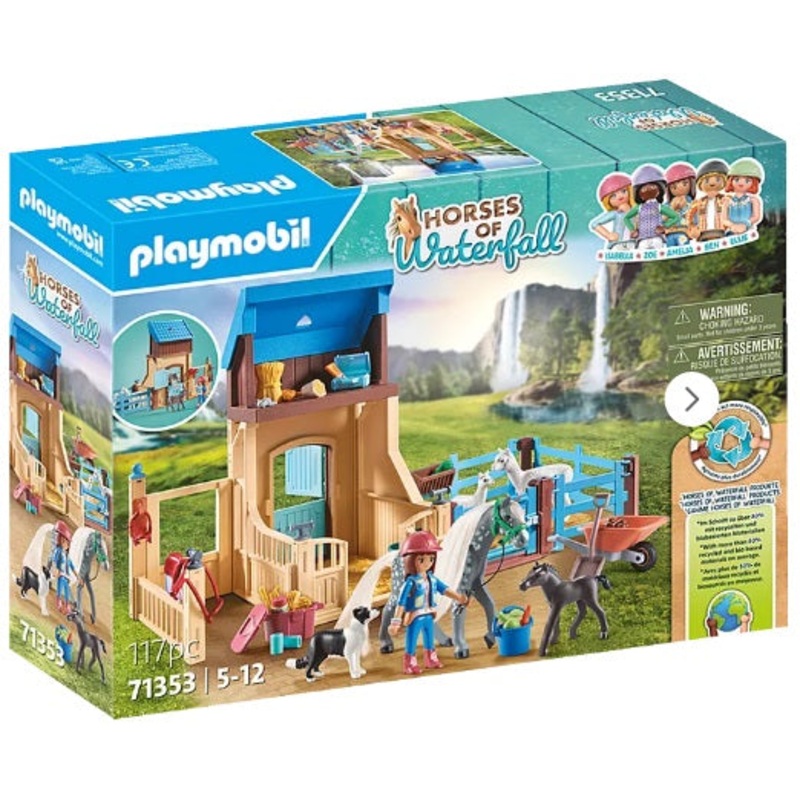 Horses of Waterfall Horse Stall with Amelia and Whisper