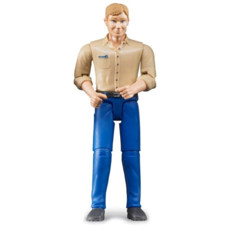 Man, Light Skin, Blue Jeans