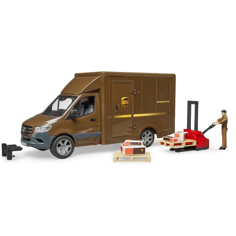 MB Sprinter UPS with Driver and Accessories