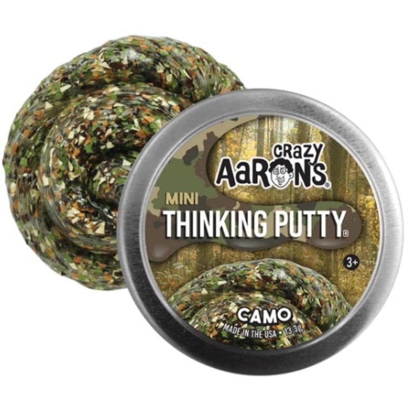 Mini Woodland Camo 2" Thinking Putty
