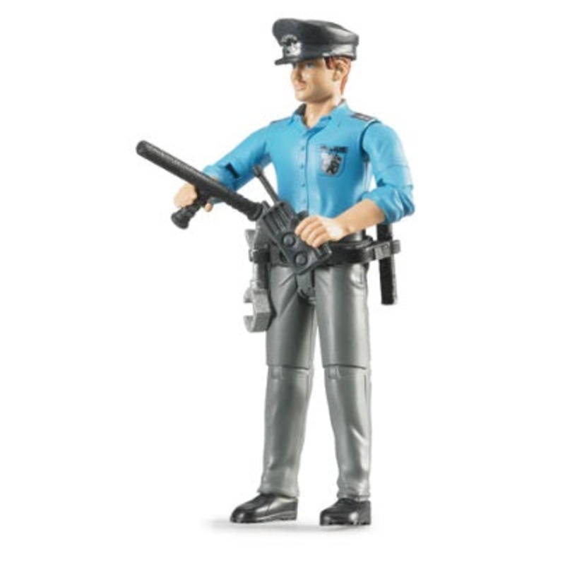Policeman, Light Skin, with Accessories