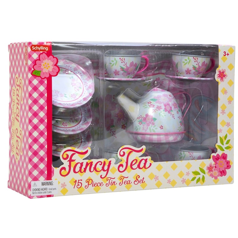 Fancy Tin Tea Set