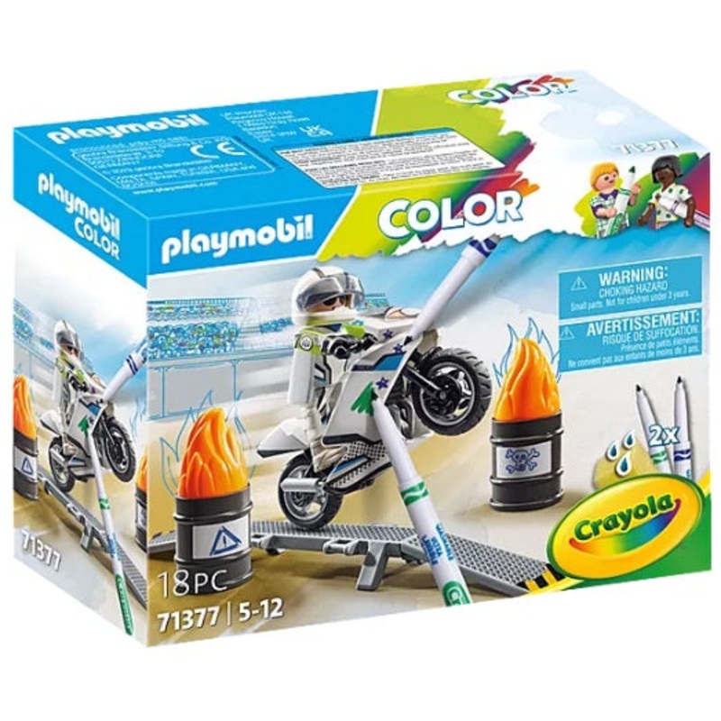 Playmobil Color: Motorbike