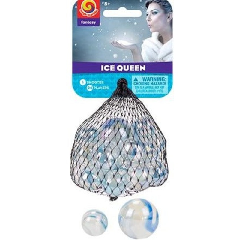 Mega Marbles Ice Queen Marbles Game Set 25 Piece