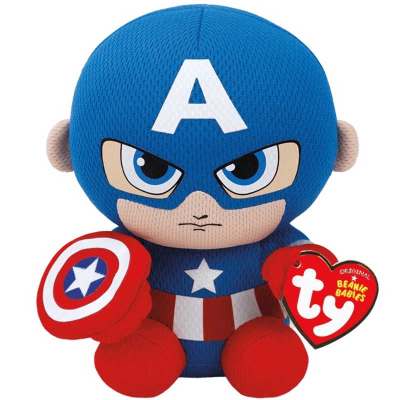 Captain America Beanie Babies