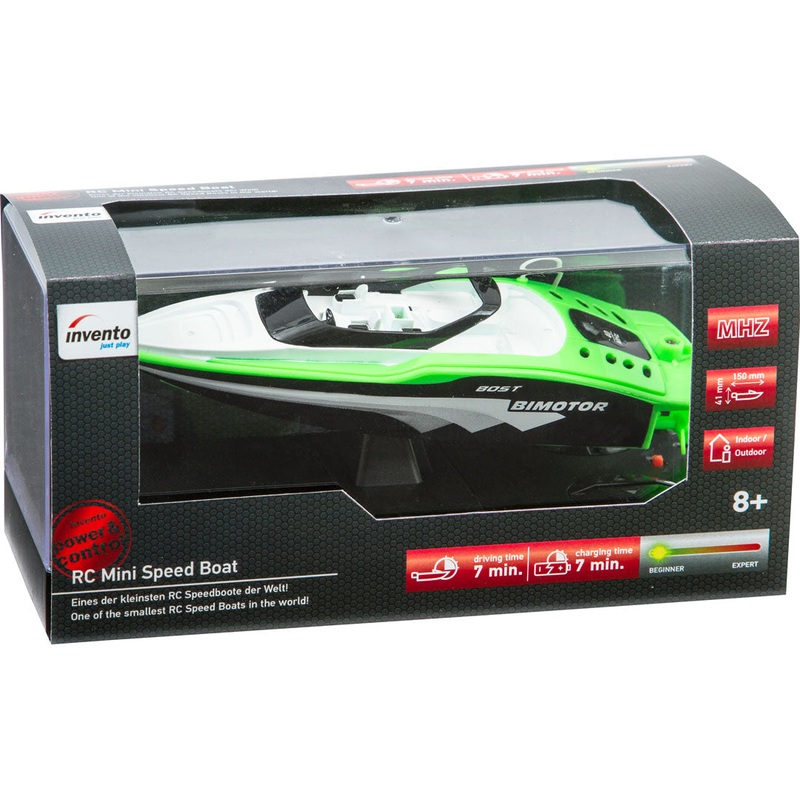 RC Mini Speed Boat Green