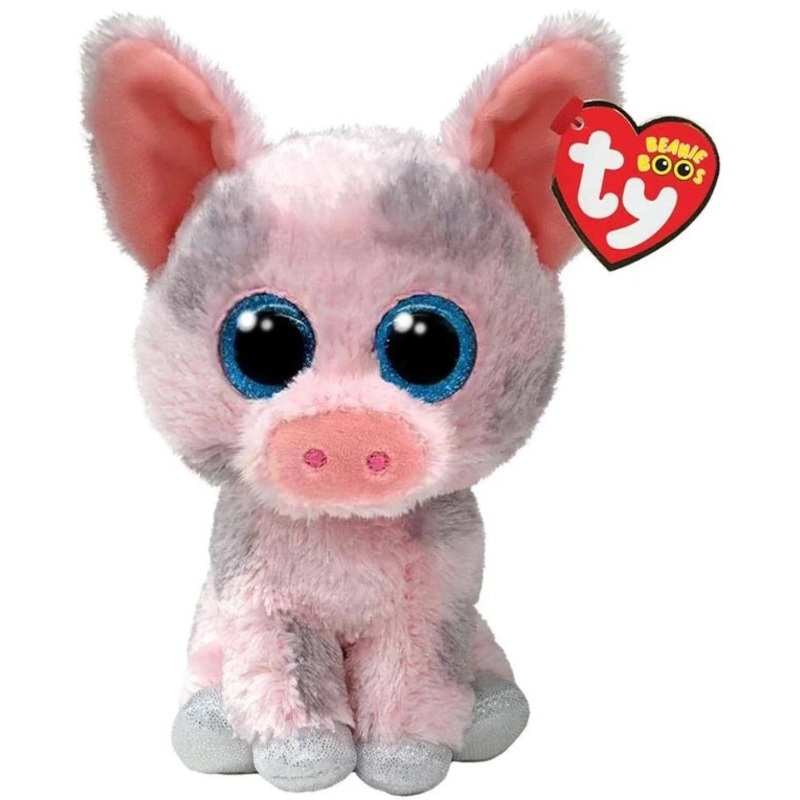 Hambone Pink Pig Small Beanie Boo