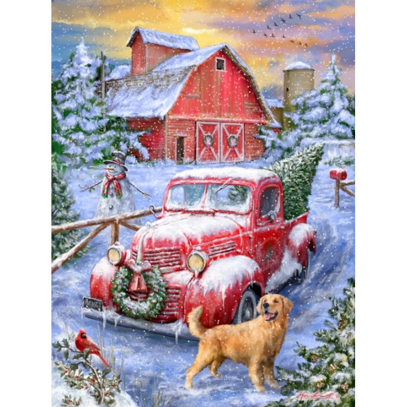 Holidays on the Farm 500pc Puzzle