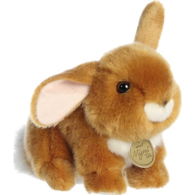 Miyoni Tots 8" Ear Up Ear Down Bunny Ginger
