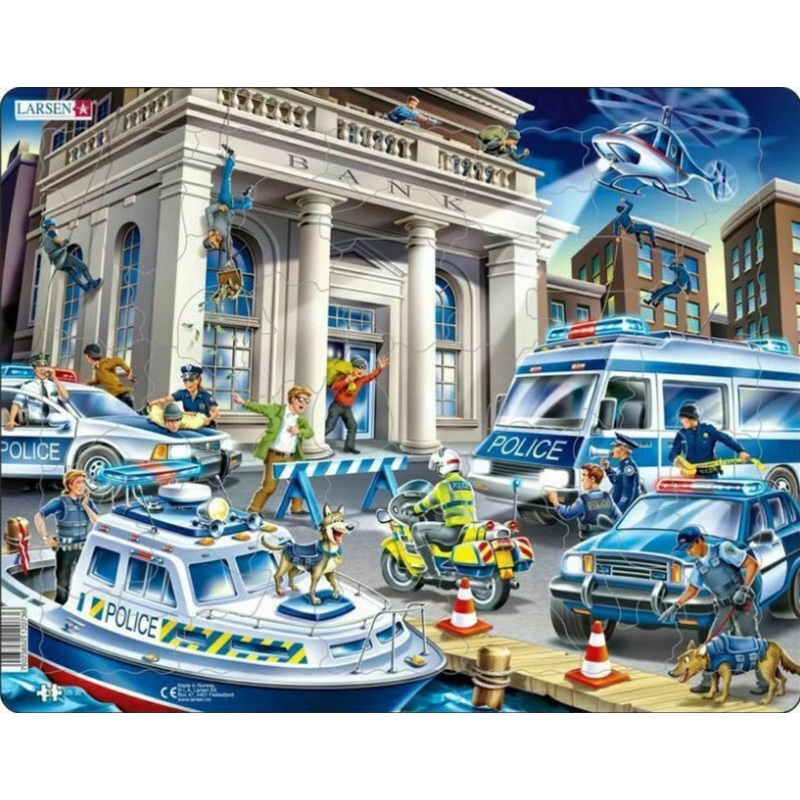 Police Children's 43pc Puzzle