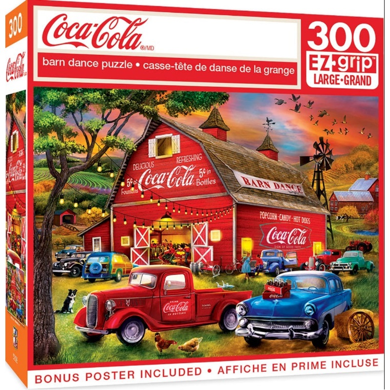Coca-Cola Barn Dance 300pc Puzzle