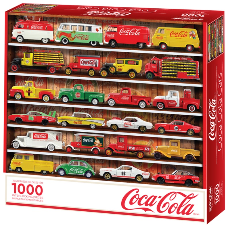 Coca-Cola Cars 1000pc Puzzle