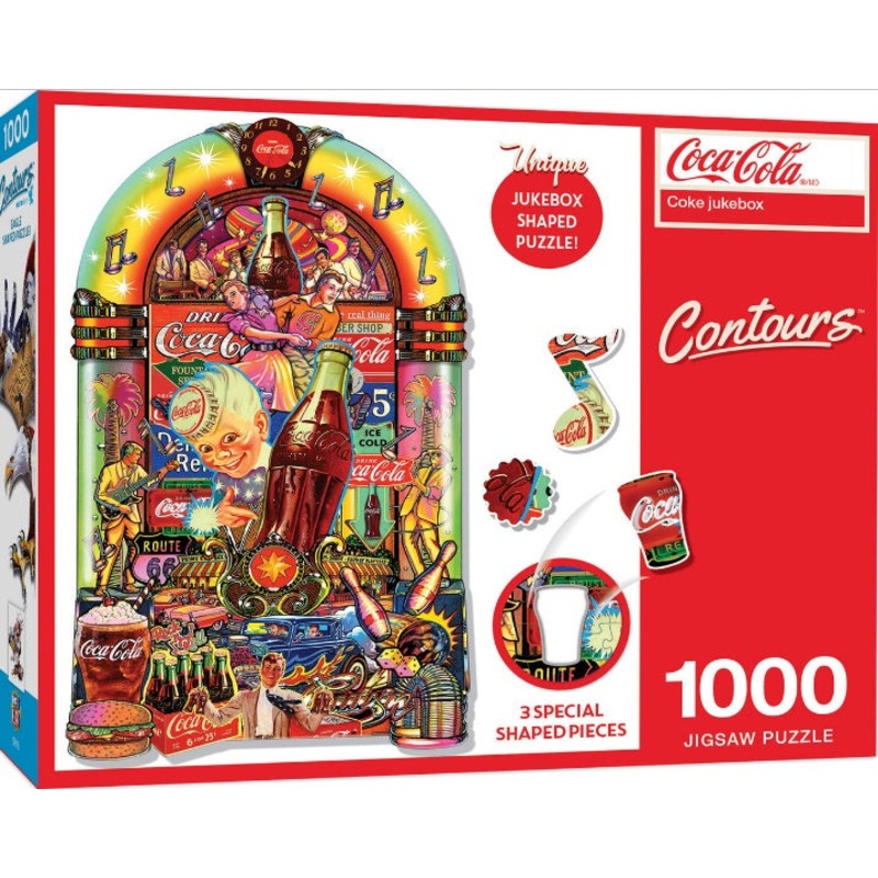 Coke Jukebox 1000pc Puzzle