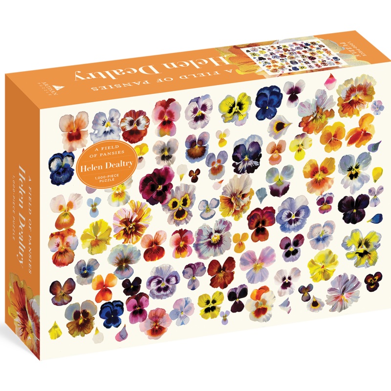 Field of Pansies 1000pc Puzzle