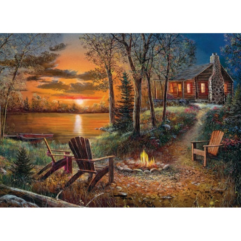 Fireside 1000pc Jack Pine Puzzle