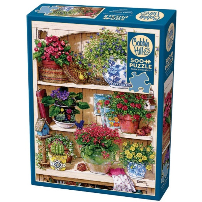Flower Cupboard 500pc Puzzle