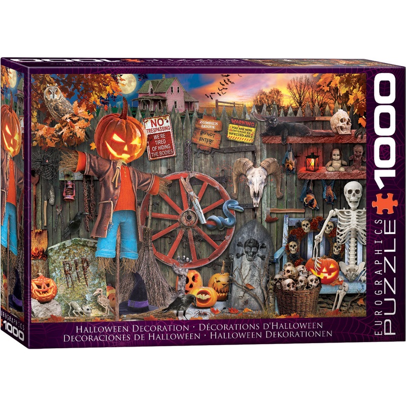 Halloween Decorations 1000pc Puzzle