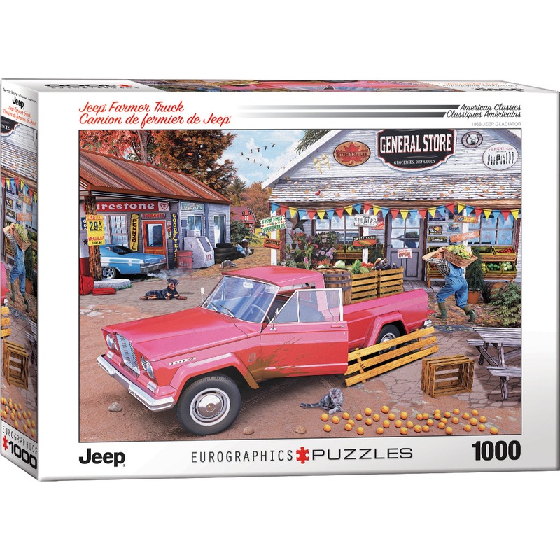 Jeep Farmer Truck 1000pc Puzzle