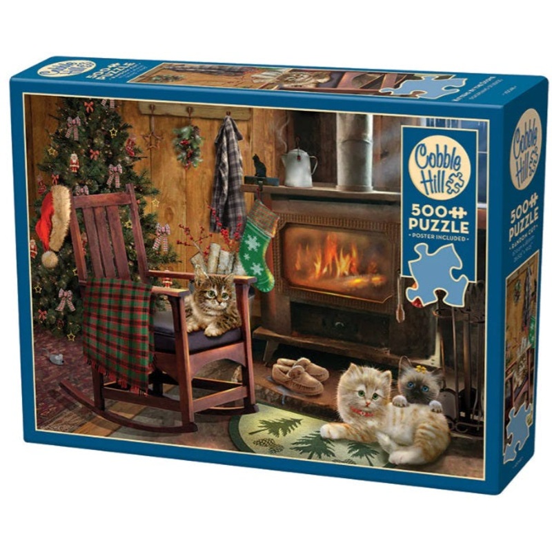 Kittens by the Stove 500pc Puzzle