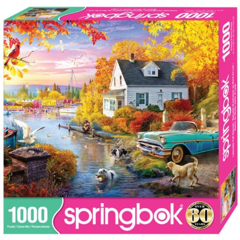 Lakeside Fall Retreat 1000pc Puzzle