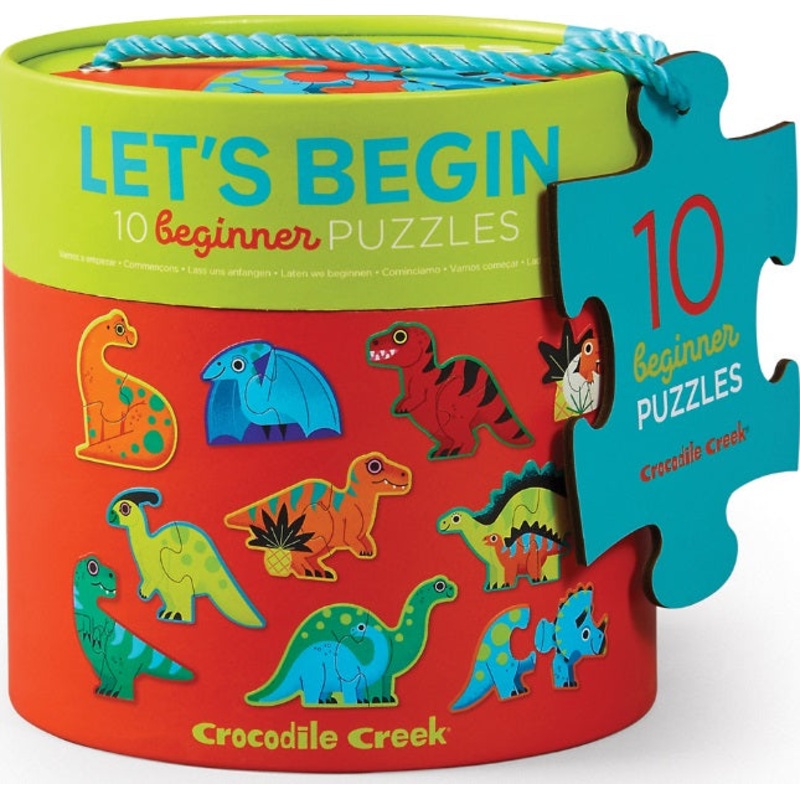 Let's Begin 2-pc Puzzle - Dinosaurs