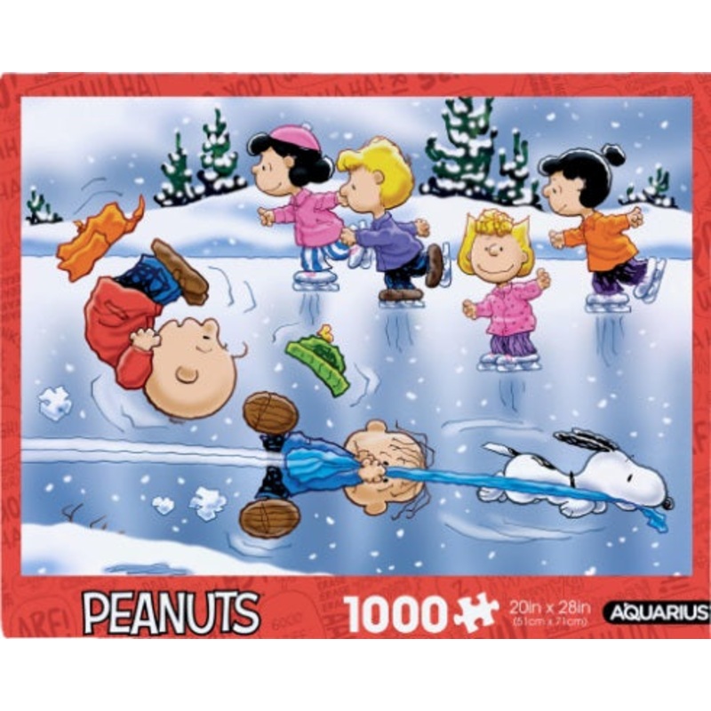 Peanuts Skating 1000pc Puzzle