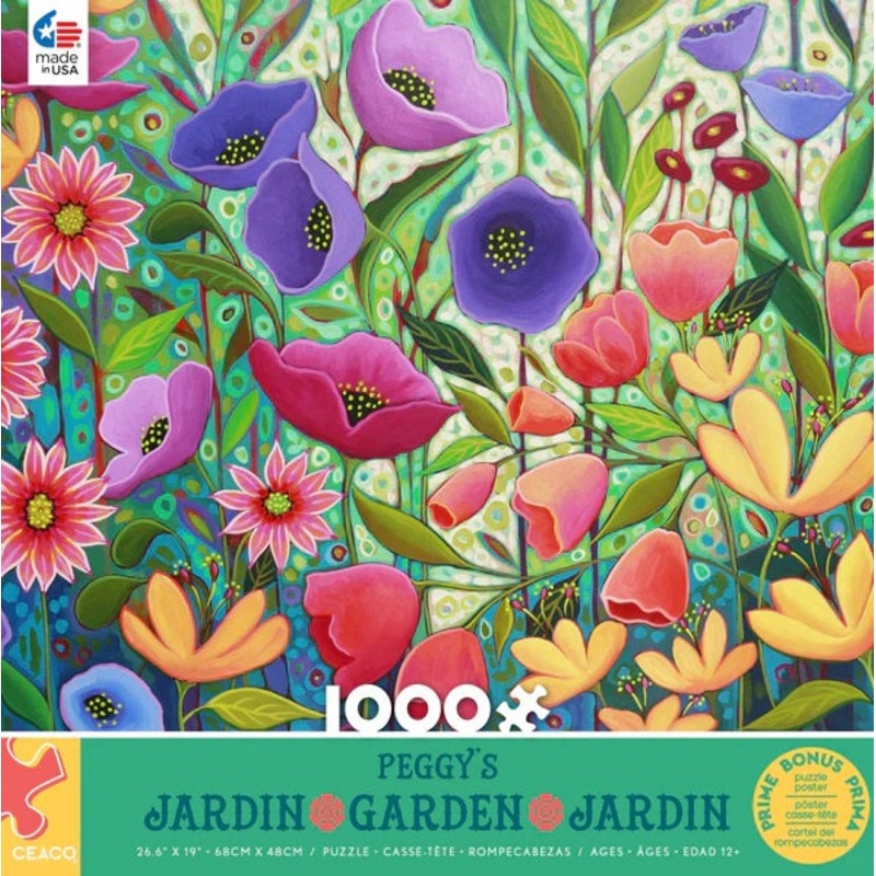 Peggys Garden Enchanted Garden 1000pc Puzzle
