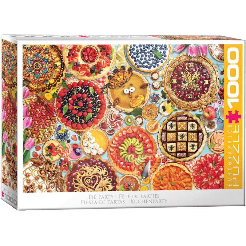 Pies Table 1000pc Puzzle